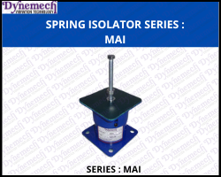 Industrial-Grade Spring Vibration Isolation Systems, Series-MAI