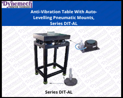 Anti-Vibration Table With Auto-Levelling Pneumatic Mounts, Series DIT-AL