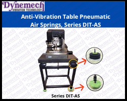 Anti-Vibration Table Pneumatic Air Springs, Series DIT-AS