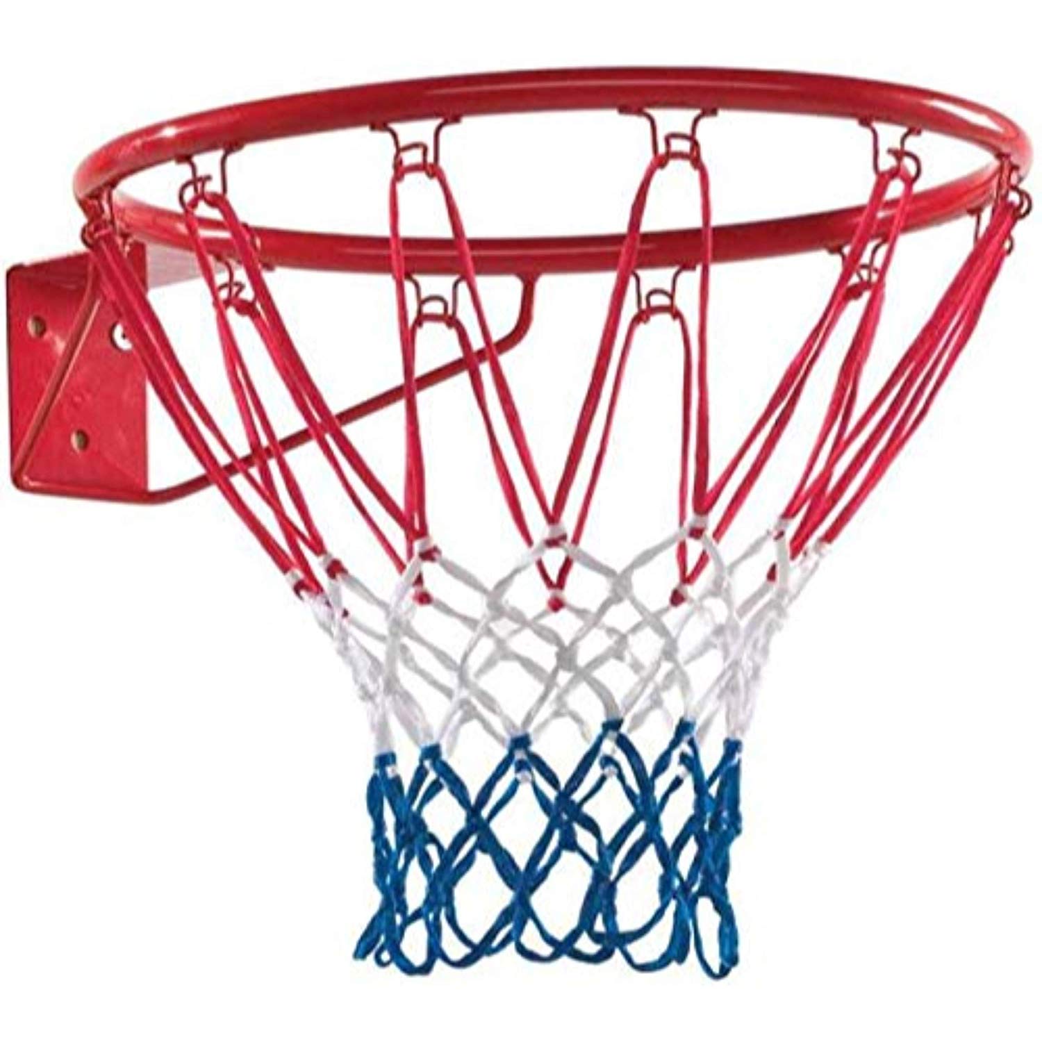 PS Pilot Full Size Basketball Ring 16 mm with Nylon Net Suitable for Size-7 Basketball