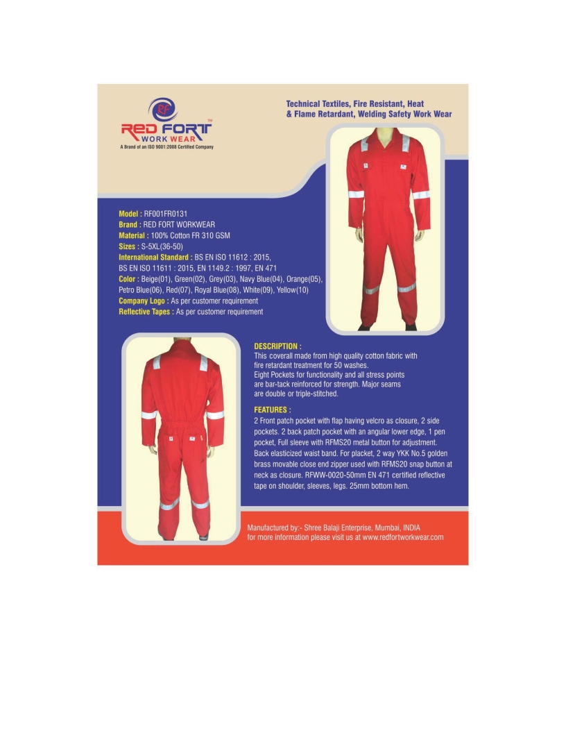 FIRE PROTECTOR SUIT