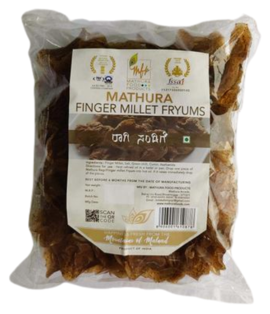 FINGER MILLET FRYUMS/SANDIGE