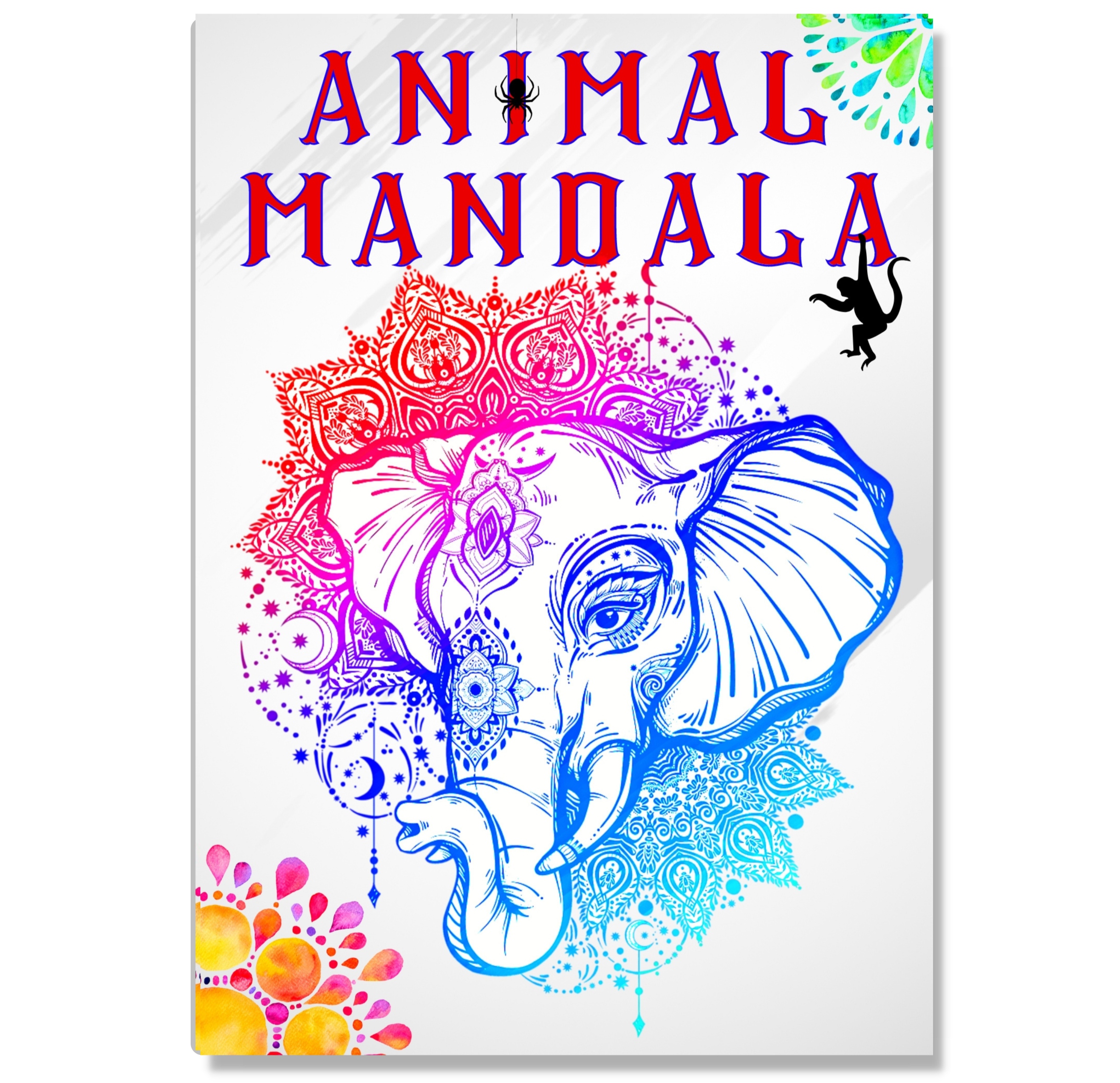 Animal Mandala Coloring Book