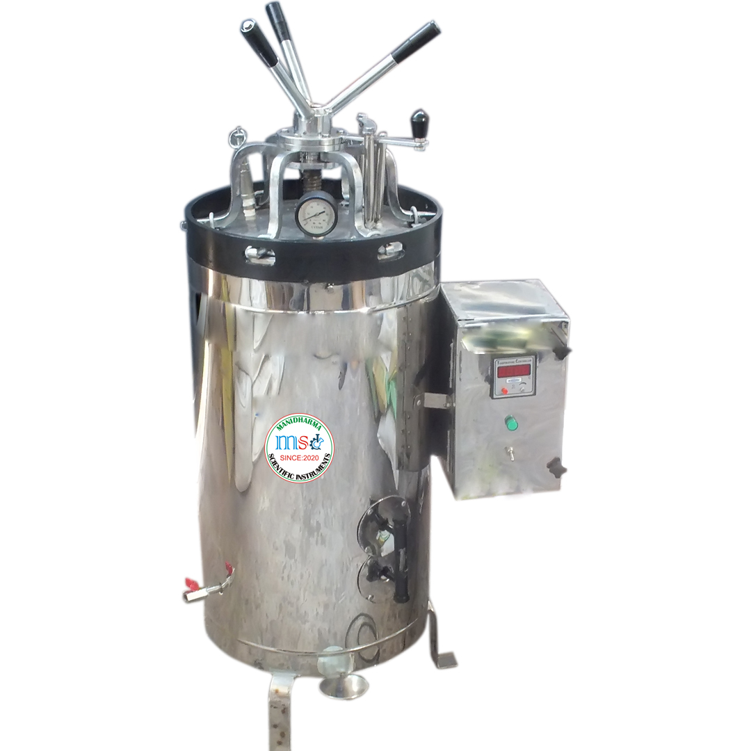 VERTICAL AUTOCLAVE SS (100 LITER)