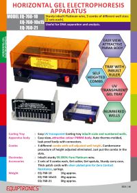 HORIZONTAL GEL ELECTROPHORESIS APPARATUS
