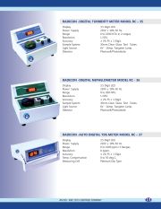 RADICON -DIGITAL TURBIDITY METER MODEL RC-35./   RADICON - M DIGITAL NEPHELOMETER MODEL RC-36