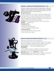 .RADICON-RESEARCH POLARIMETER MODEL RC-150/.RADICON –ABBE REFRACTOMETER MODEL RC-152