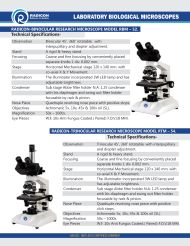 RADICON-BINOCULAR RESEARCH MICROSCOPE MODEL RBM – 52.,RTM 54