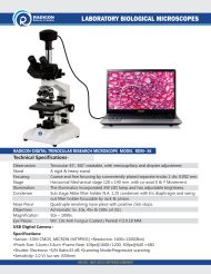 RADICON-TRINOCULAR DIGITAL REASEARCH MICROSCOPE MODEL RDM56