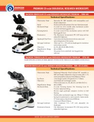 RADICON-BINOCULAR CO-AXIAL RESEARCH MICROSCOPE PREMIUM RBM-400.