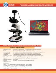 RADICON-TRINOCULAR DIGITAL RESEARCH MICROSCOPE PREMIUM RDM-402