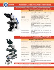 RADICON-BINOCULAR CO-AXIAL RESEARCH PHASE CONTRAST MICROSCOPE PREMIUM RBPH-501 ,RTM 406