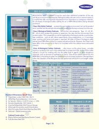 Bio safety cabinets for labs   