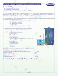 carbon Sulphur determination 