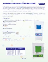 Electrical furnace for lab 