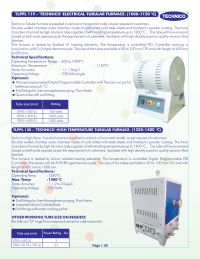 Electric tubular furnace for labs 