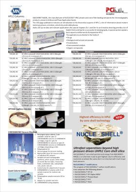 HPLC Columns from  PCI 