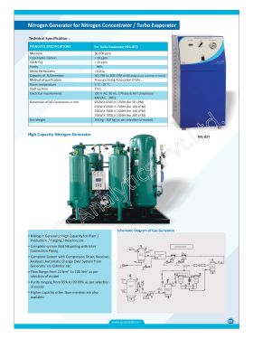 NITROGEN GENERATOR FOR NITROGEN CONCENTRATOR FROM PCI  