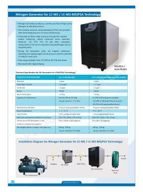 NITROGEN GENERATOR FOR LC MS FROM PCI  