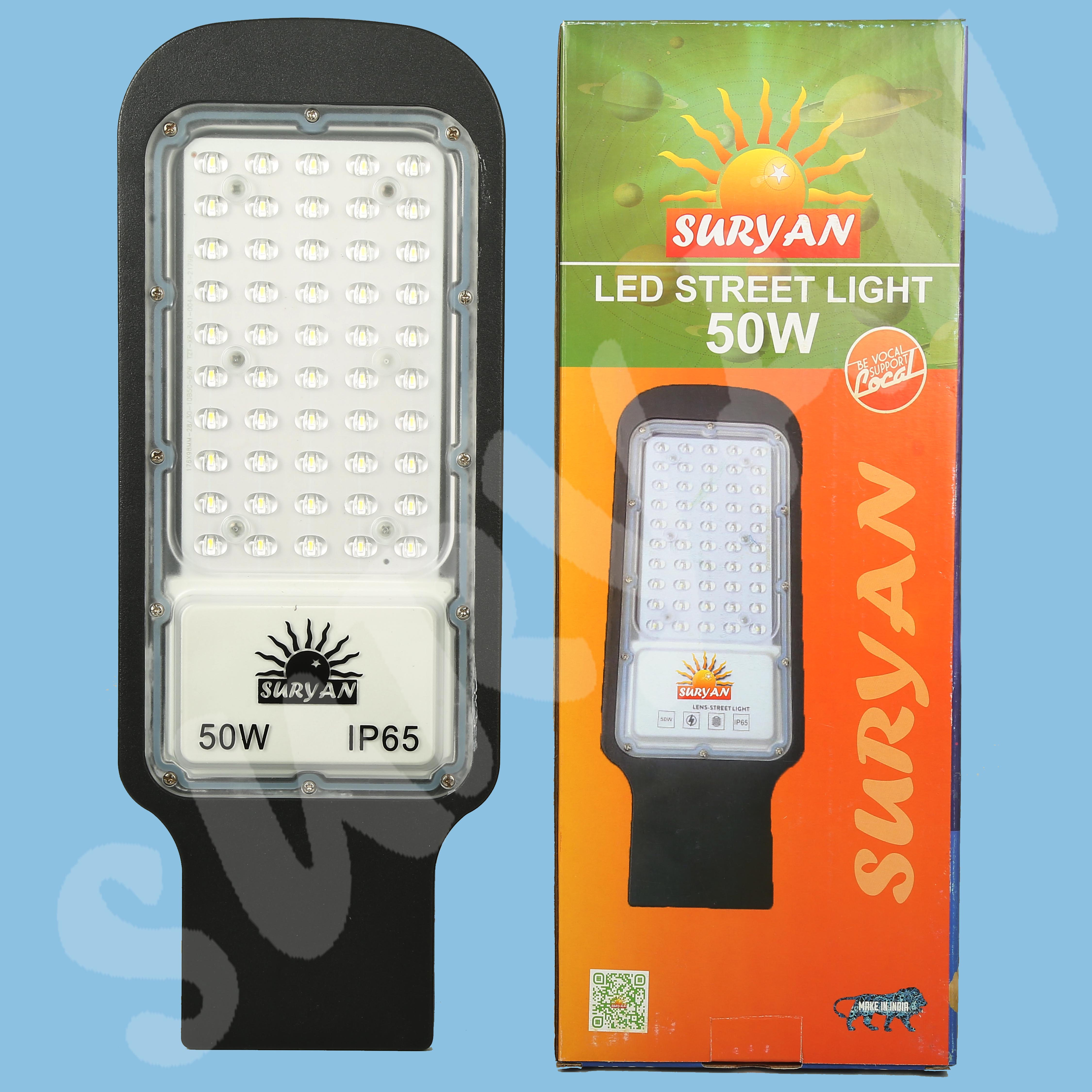 50W - LED Street Light - Lens Type