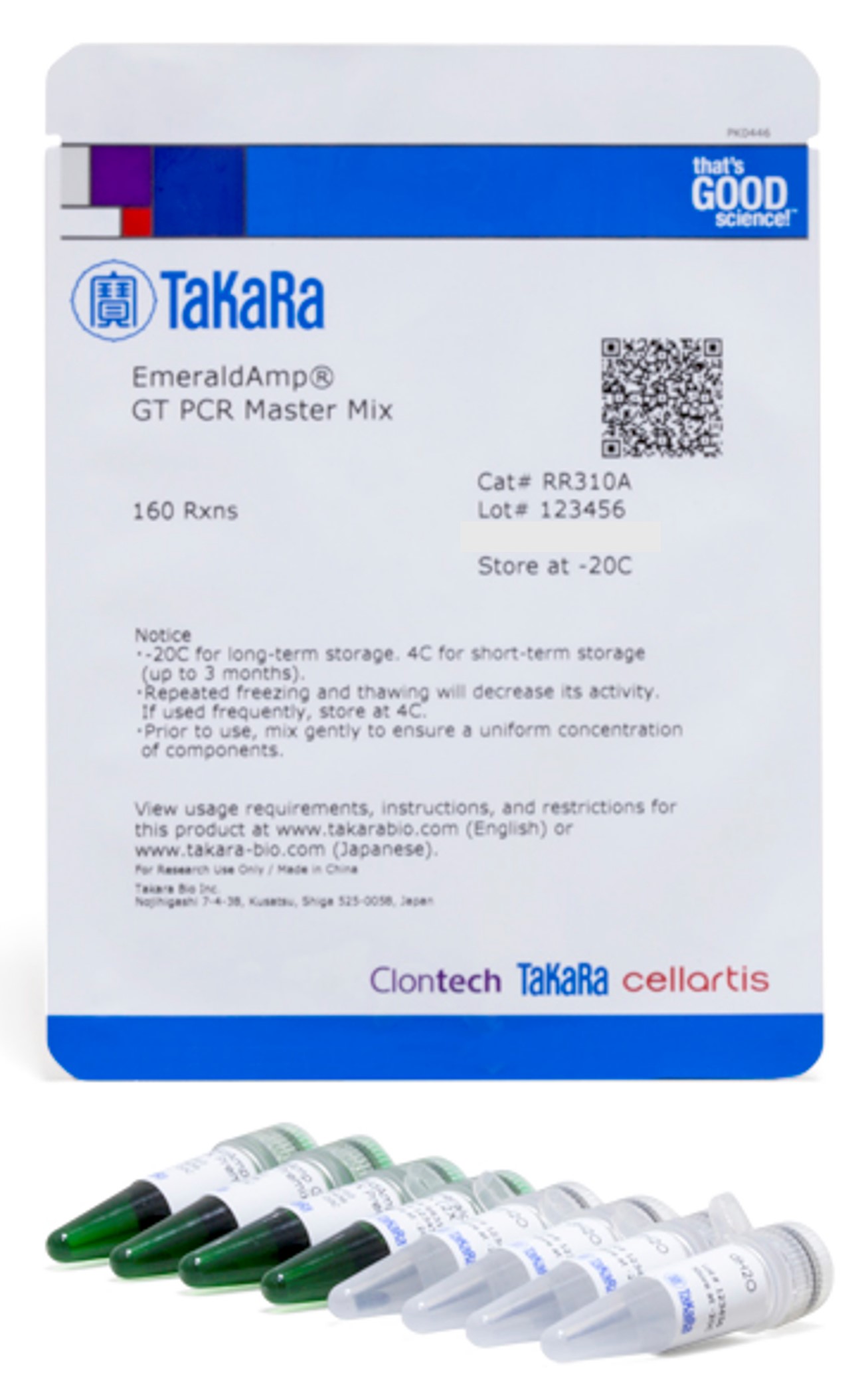 RR310A; Takara EmeraldAmp® GT PCR Master Mix