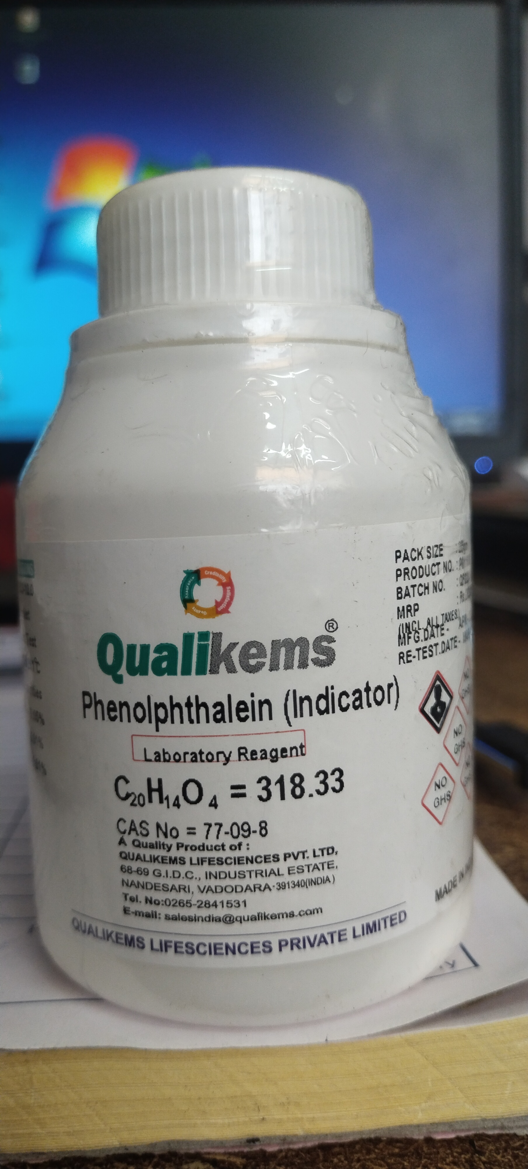 Phenolphthalein Powder