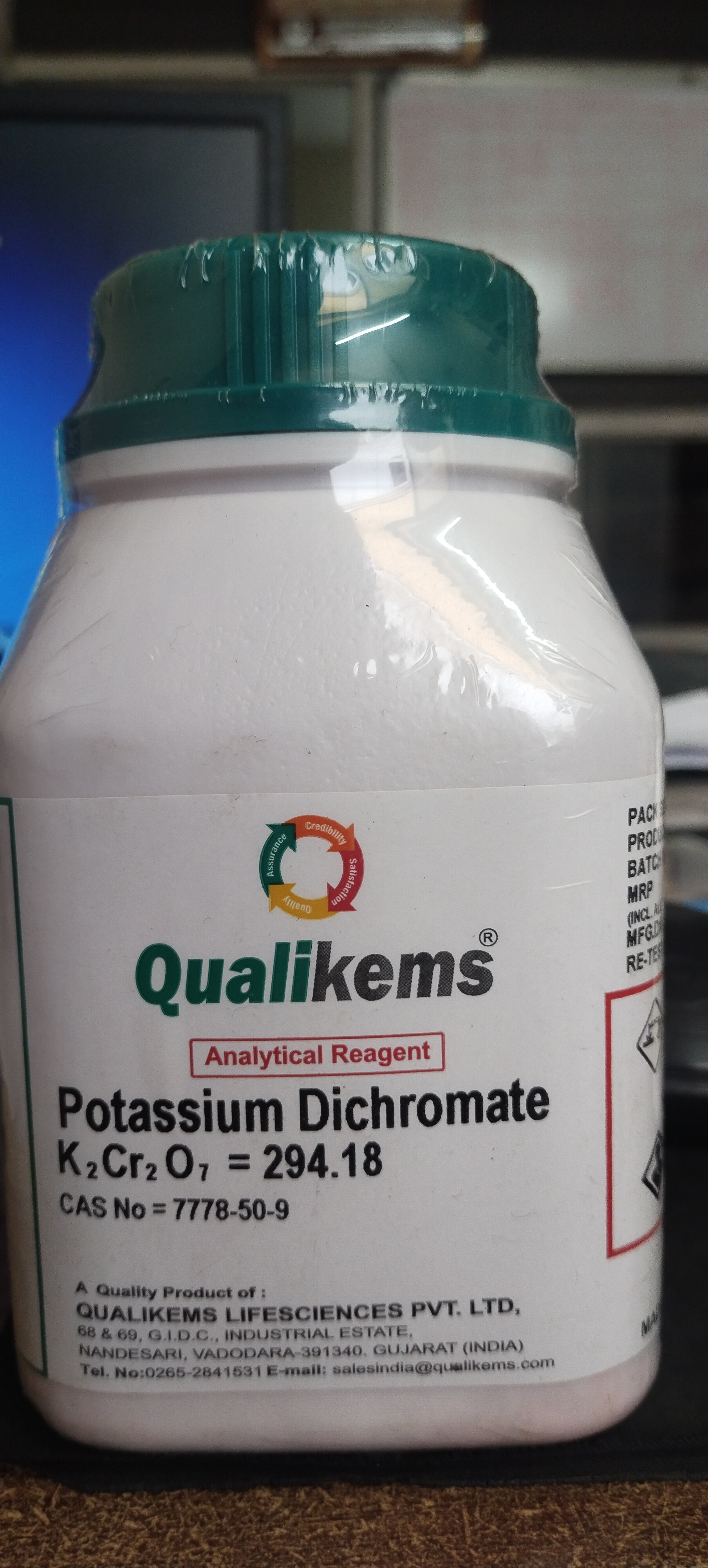 Potassium Dichromate AR