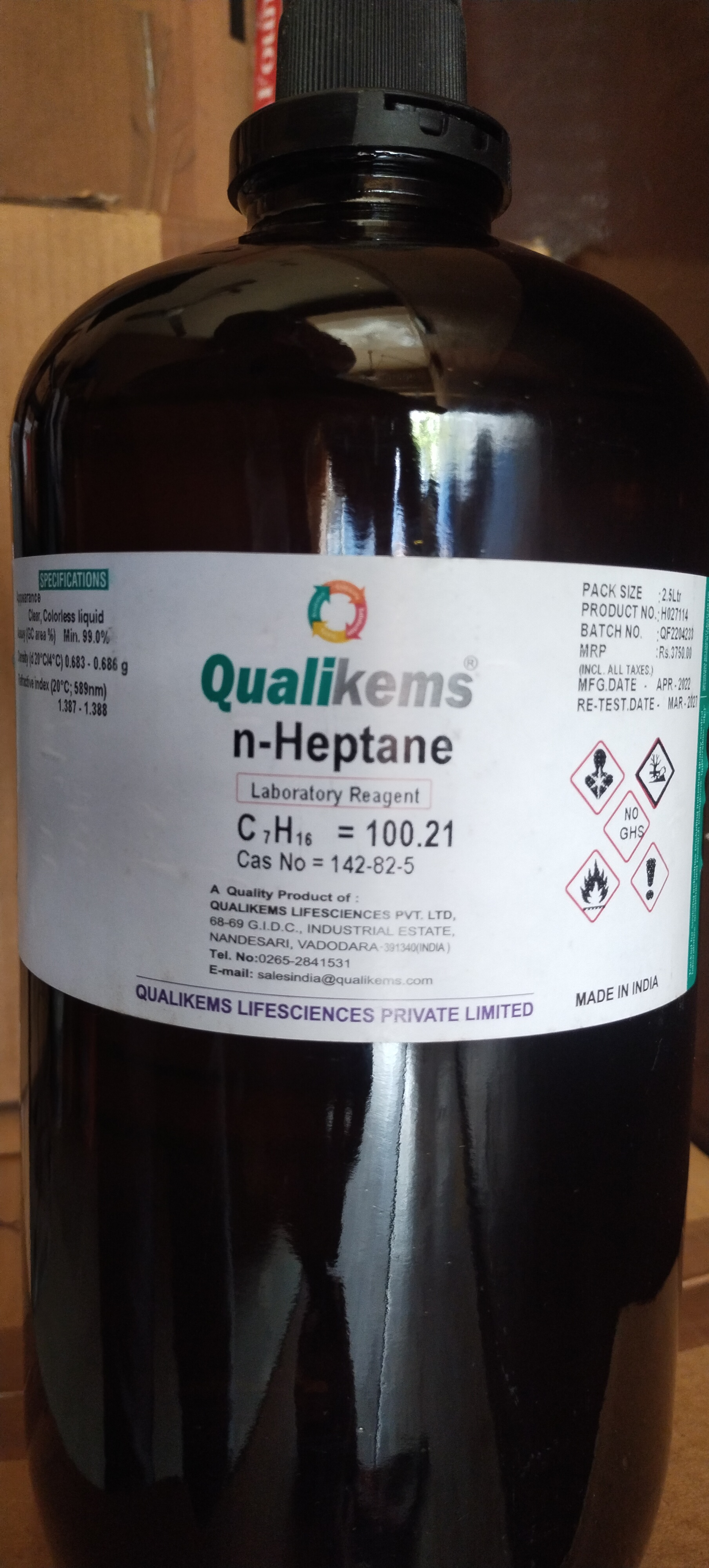 n-Heptane LR