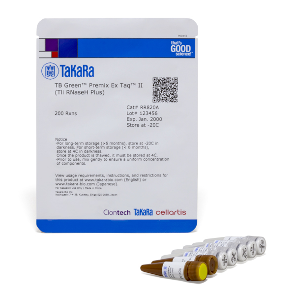 RR820A; Takara TB Green® Premix Ex Taq™ II (Tli RNase H Plus)