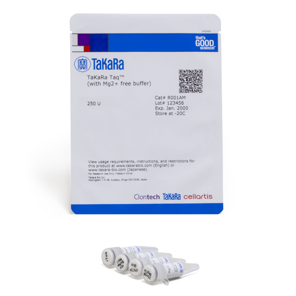 R001AM; Takara Taq™ DNA Polymerase (with Mg2+ free buffer)