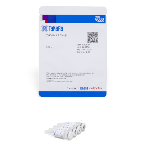 RR002A; TaKaRa LA Taq® DNA Polymerase (Mg2+ free buffer)