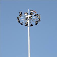 8 Mtrs Mini Mast - Round Arm