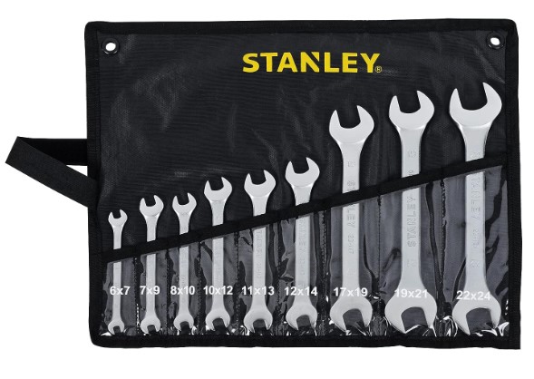 Stanley-STMT23124-9 Pc Open End Spanner Set 
