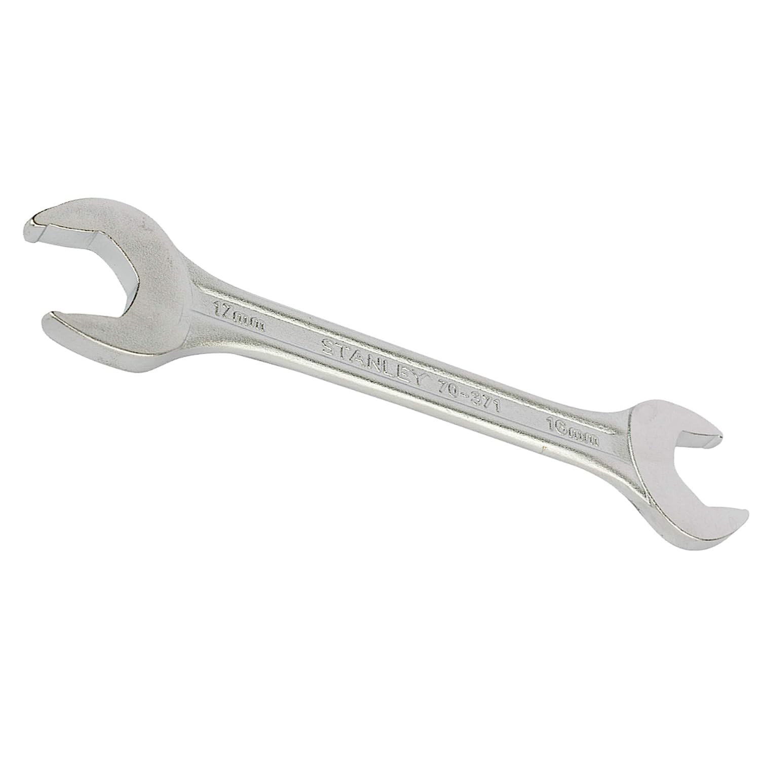 Stanley-70-371E-Double Ended Open Jaw CRV Spanner 16X17MM