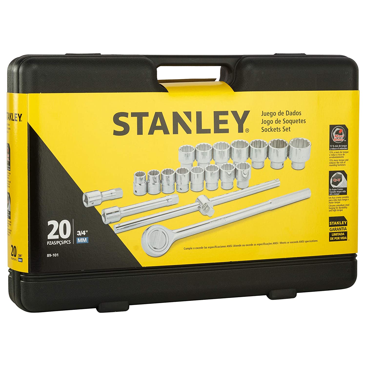 Stanley-89-101-19 Pcs 3/4