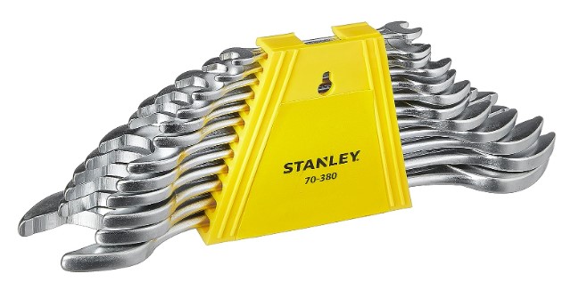 Stanley-70-380E-12PC Double Open Spanner Set 6X7 TO 30X32MM