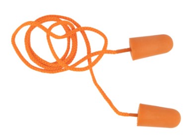 Karam EP02_CORDED DISPOSABLE EAR PLUG WITH COTTON THREAD (STANDARD PACKING)