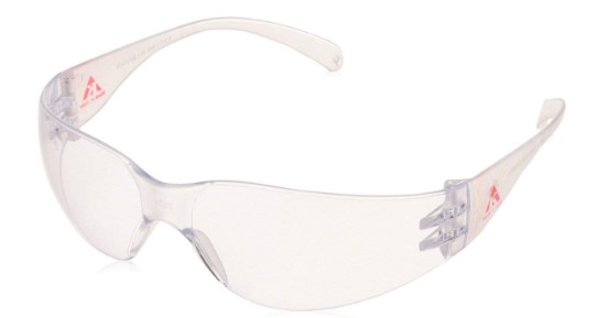 Karam ES001(CLEAR) Spectacles, Frameless With 99.9% UV Protected Scratch Impact Resistant Polycarbonate Clear Lens