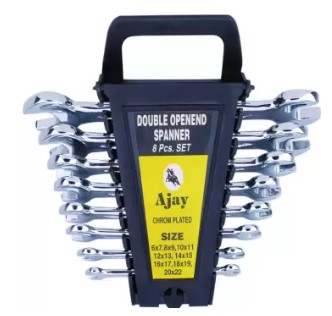 Ajay Double Open End Spanner Sets AJSP/8A