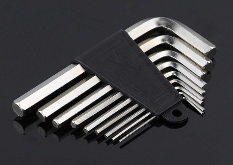 Ajay Hex Allenkey Sets HIK-5/MM/9PCS (1.5,2,2.5,3,4,5,6,8,10)
