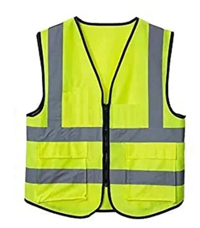 Udyogi 23M29252H - REFLECTIVE JACKET MADE OF 120 GSM POLYSTER NETHAVING 2