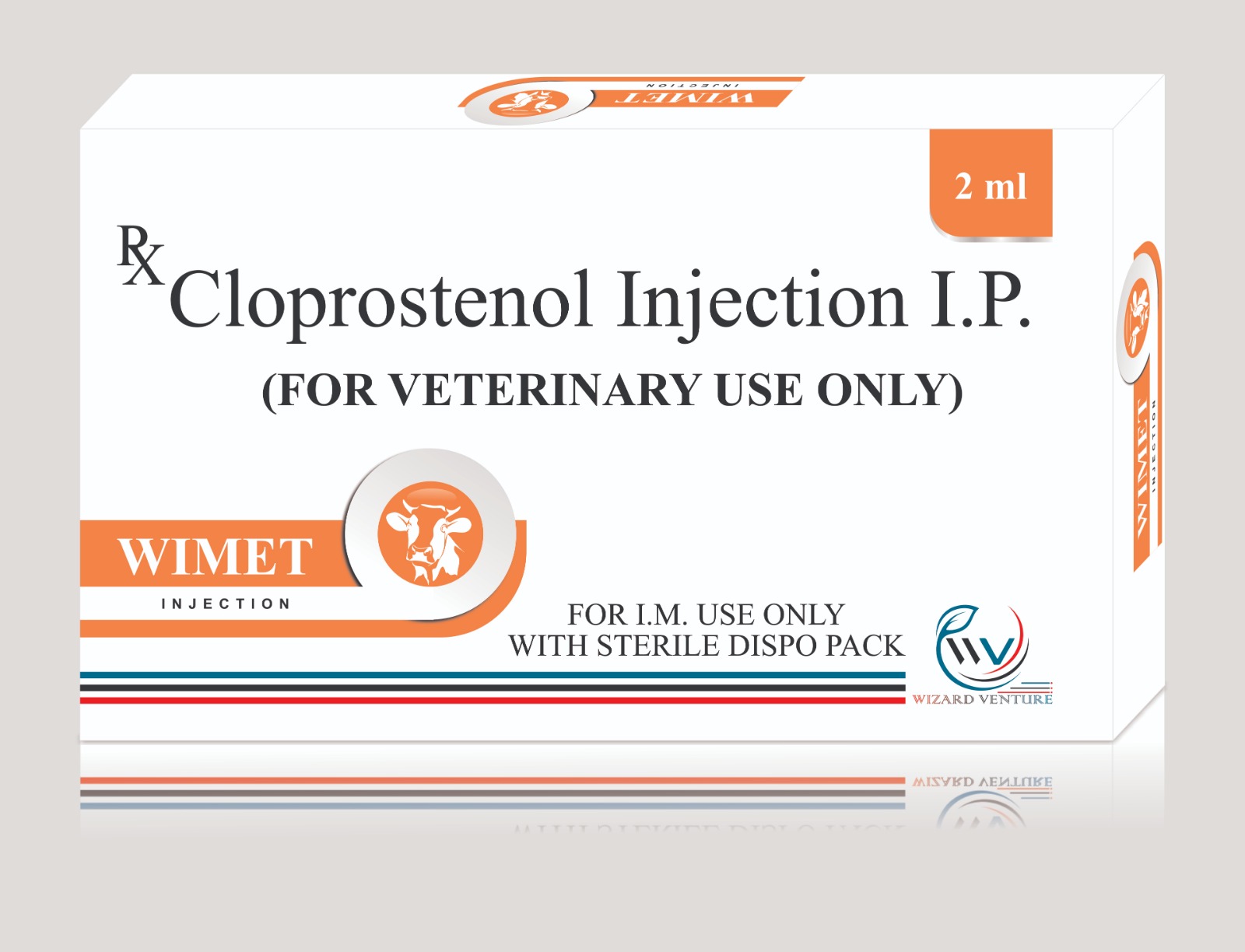 Cloprostenol Injection For Veterinary Use Only 250 mcg/ml 2 ml