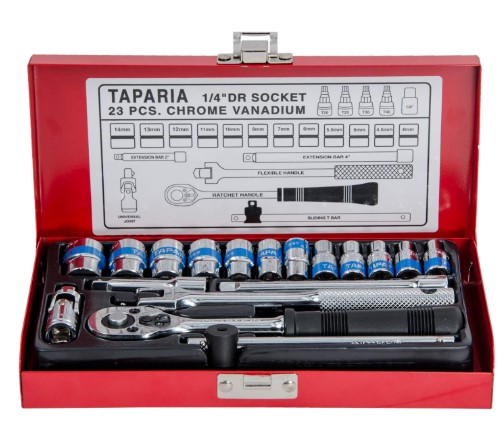 Taparia S 1/4 H Socket Set Of 23Pcs