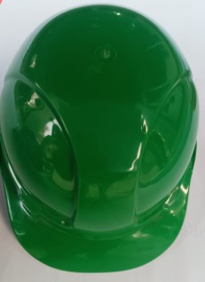 Midas Valpro Commander Plus Helmet Hdpe Non-Vented Helmet  Sweat Band Ratchet Assembled Harness Green IS 2925 1984 Pack of 10