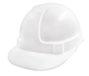 Midas Valpro Commander Plus Helmet HDPE Non-Vented Helmet Sweat Band Ratchet Assembled Harness White IS 29251984
