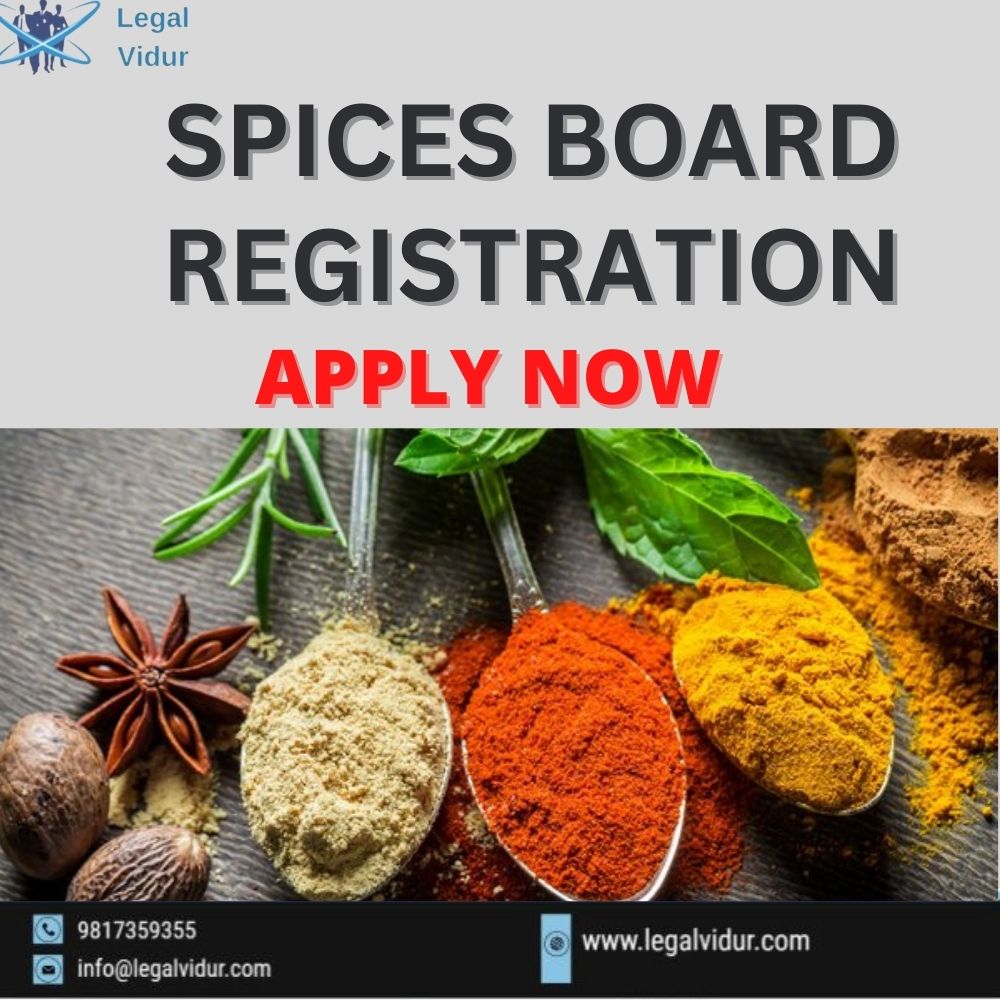 Spice Board Registration Service