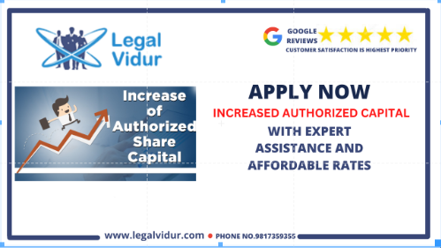 Increase Authorized Capital Service