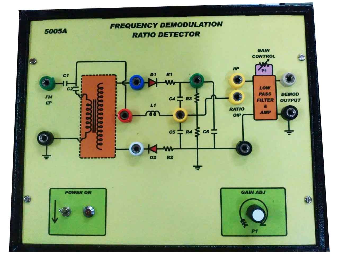 FREQUENCY DEMODULATION Trainer: Ratio Detector