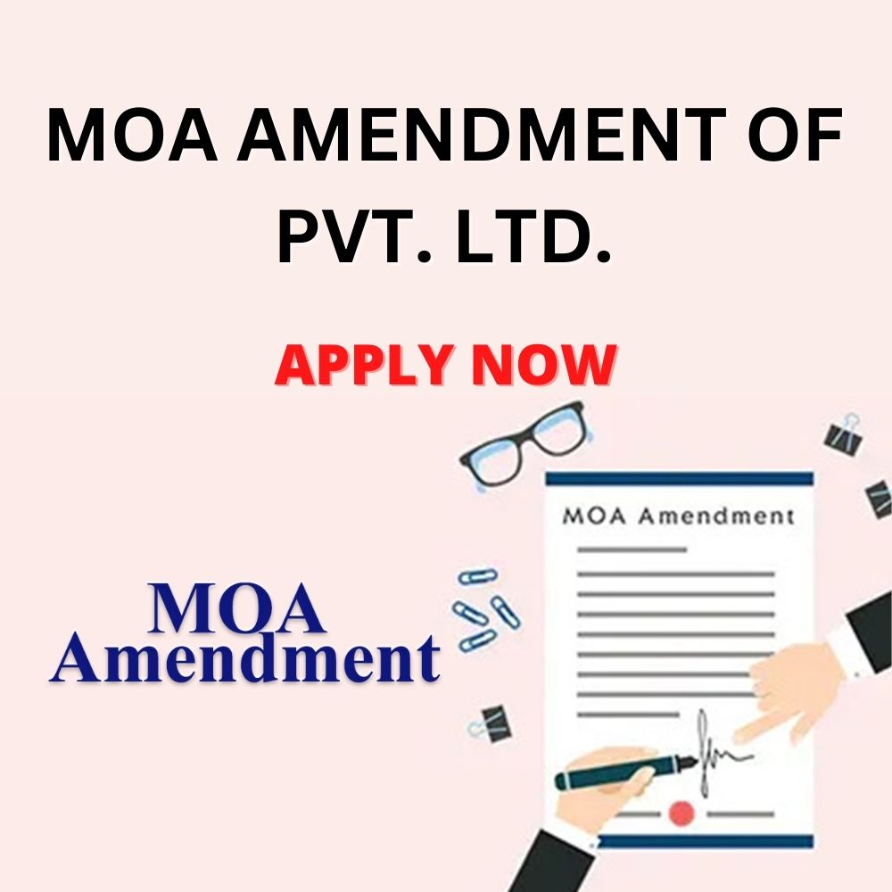 MOA Amendment Company Registration