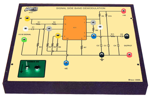 Single Side Band Demodulation Trainer